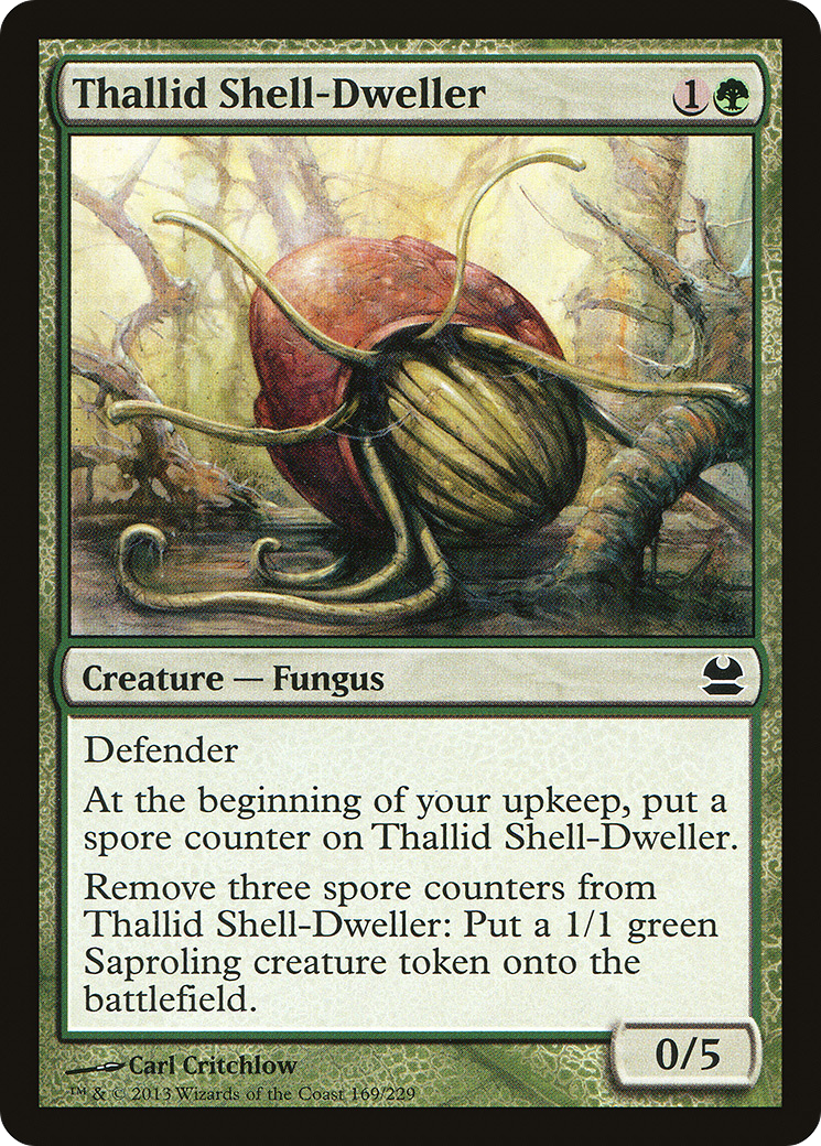 Thallid Shell-Dweller (MMA-169) [Modern Masters] Foil MTG Single Modern Masters