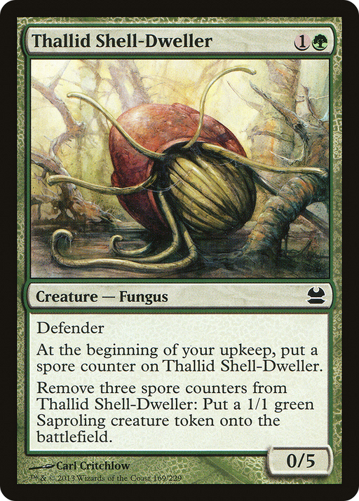 Thallid Shell-Dweller (MMA-169) [Modern Masters] Foil MTG Single Modern Masters