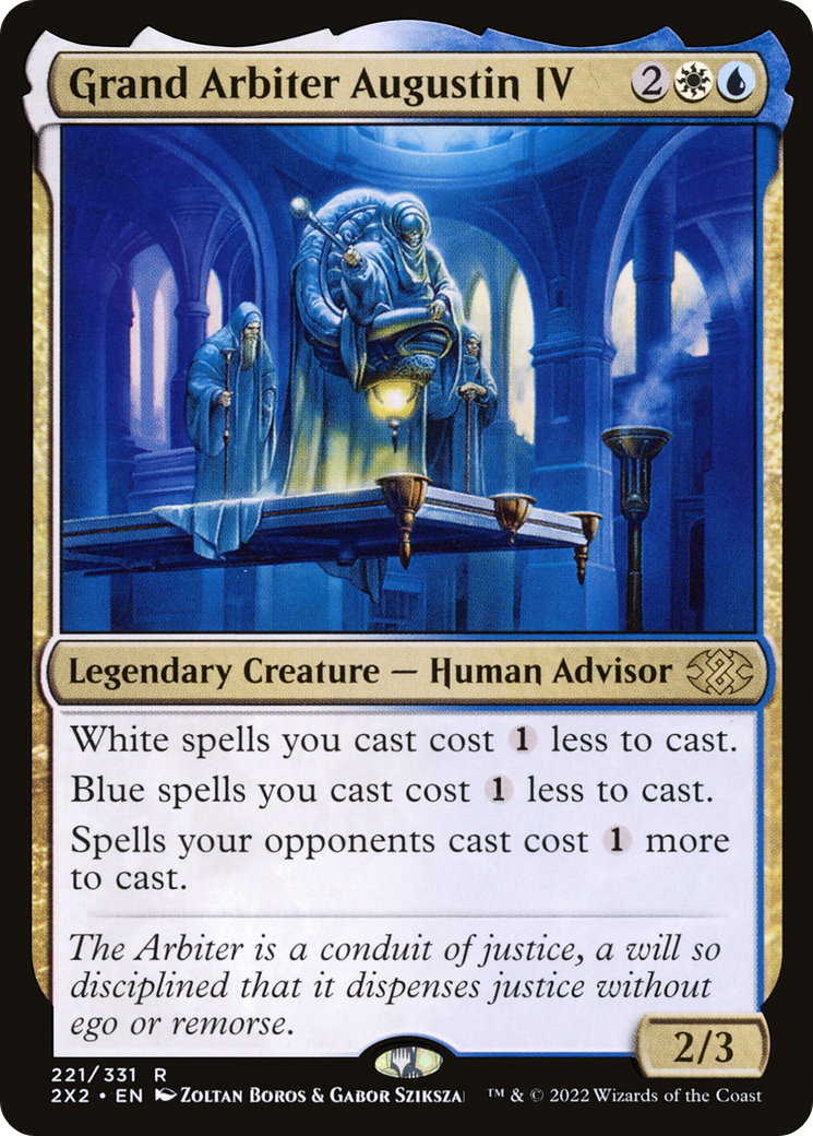 Grand Arbiter Augustin IV [Double Masters 2022] MTG Single Magic: The Gathering