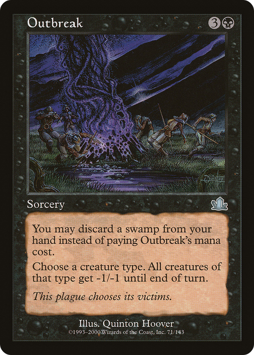 Outbreak (PCY-071) [Prophecy] MTG Single Wizards of the Coast