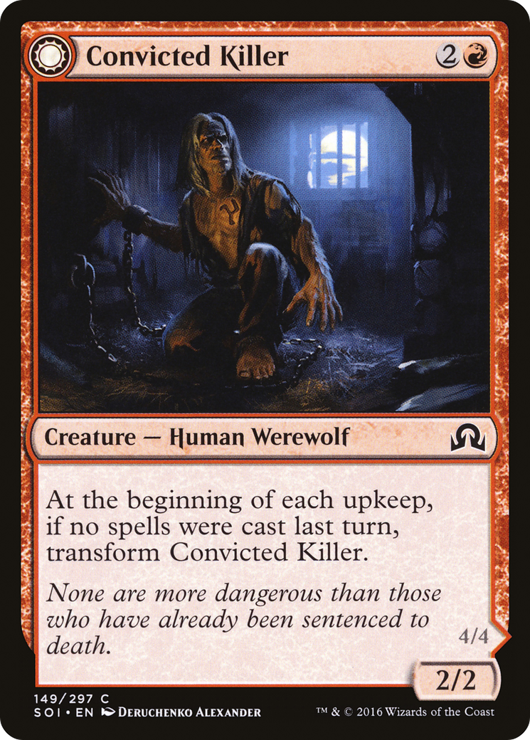 Convicted Killer (SOI-149) [Shadows over Innistrad] MTG Single Wizards of the Coast