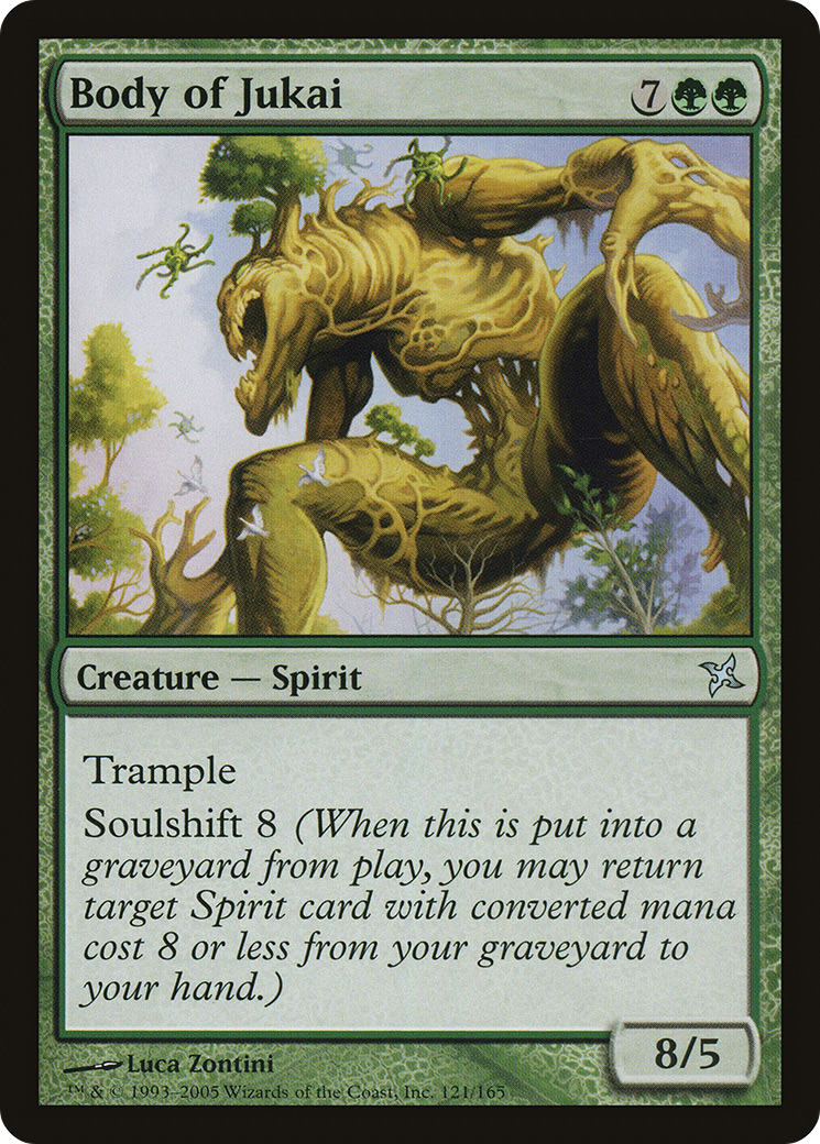 Body of Jukai (BOK-121) [Betrayers of Kamigawa] MTG Single Wizards of the Coast