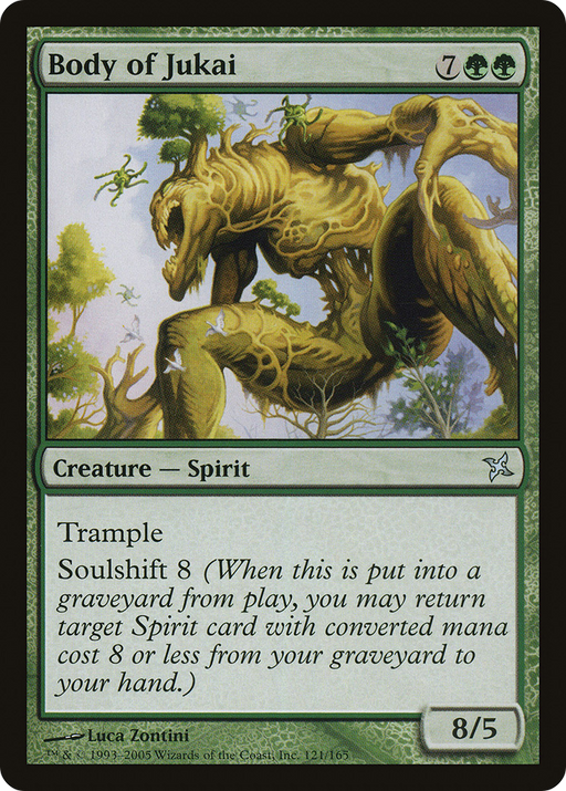 Body of Jukai (BOK-121) [Betrayers of Kamigawa] MTG Single Wizards of the Coast