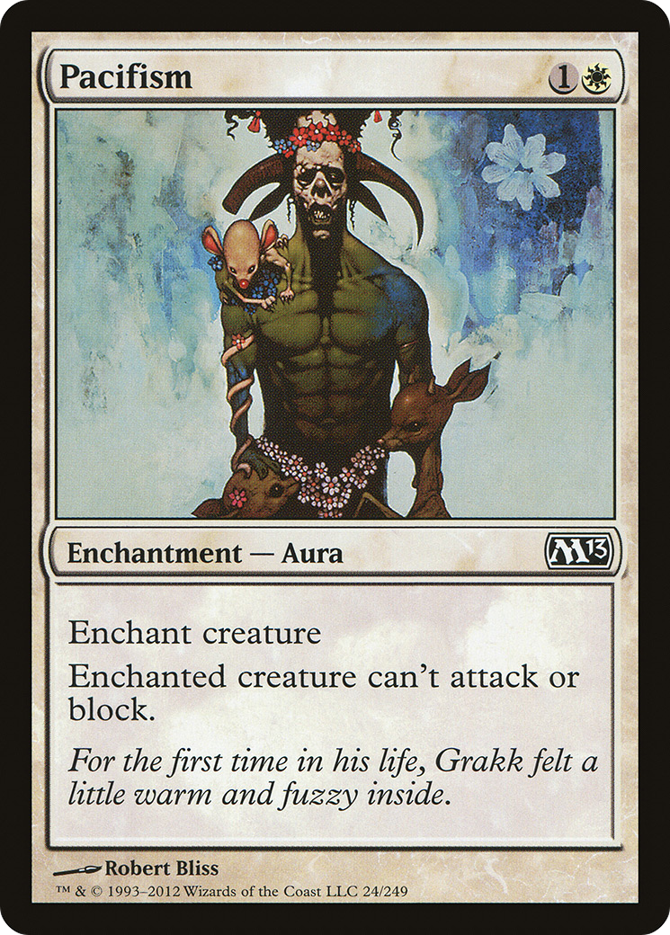 Pacifism (M13-024) [Magic 2013] Foil MTG Single Wizards of the Coast