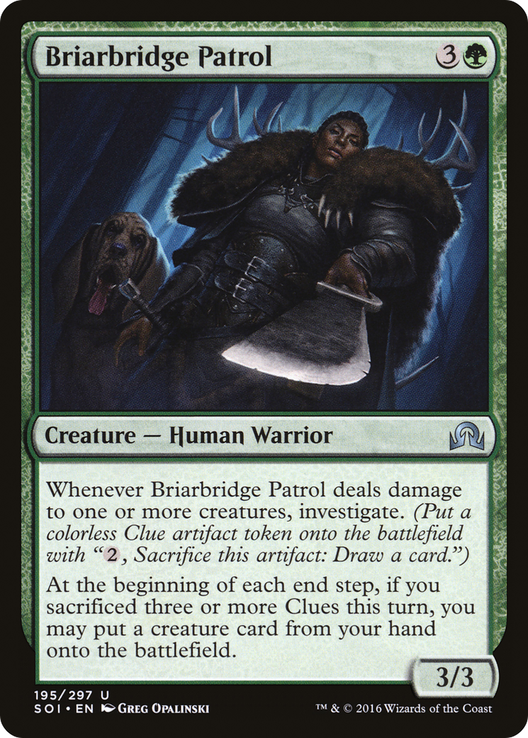 Briarbridge Patrol (SOI-195) [Shadows over Innistrad] MTG Single Wizards of the Coast