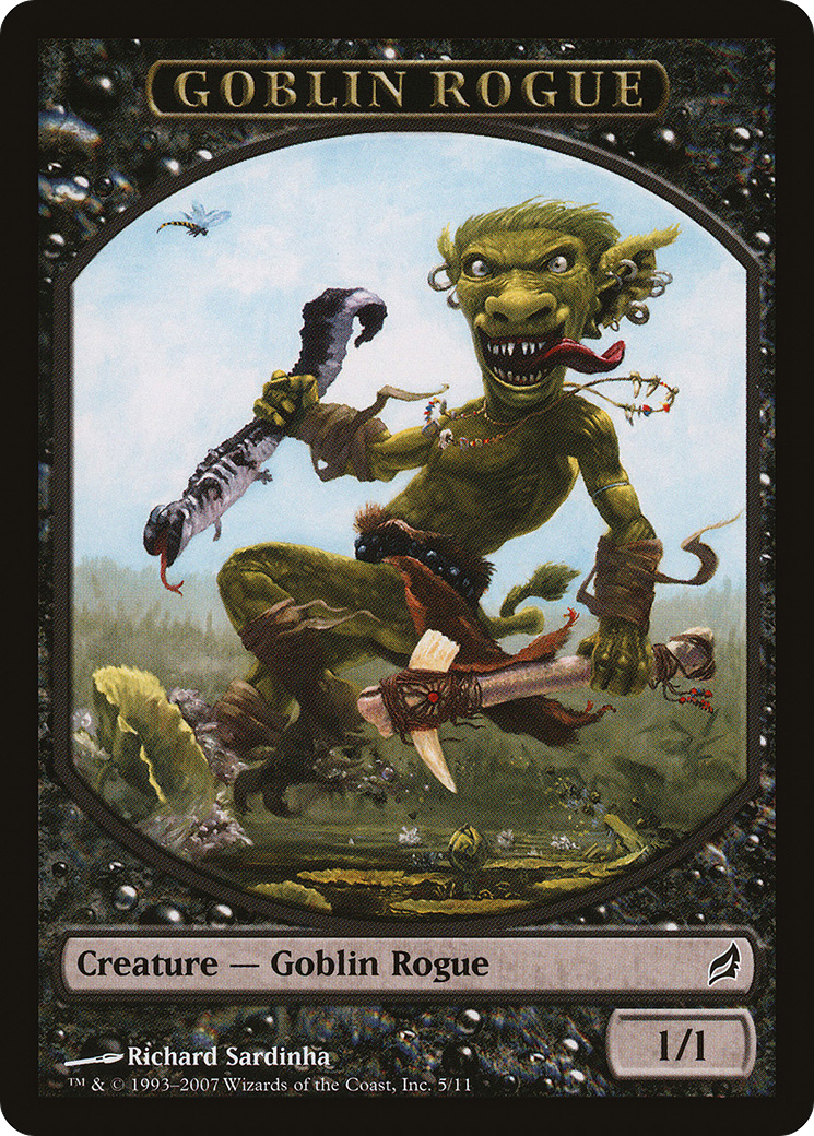 Goblin Rogue Token (LRW-005) [Tokens] Lorwyn Tokens MTG Single Wizards of the Coast
