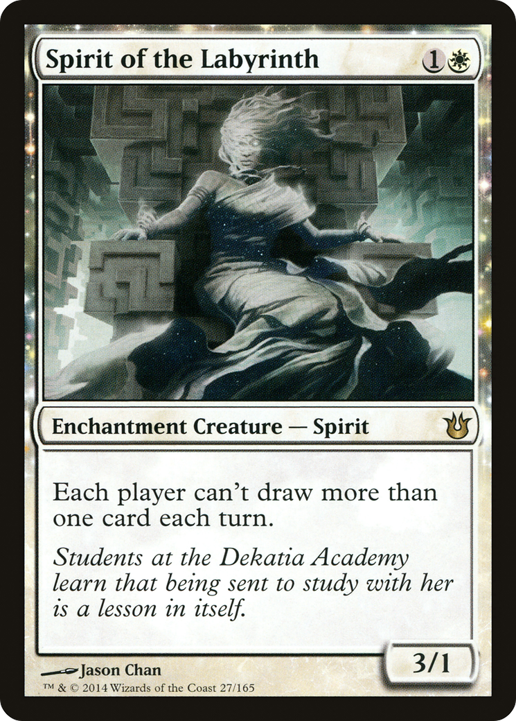 Spirit of the Labyrinth (BNG-027) [Born of the Gods] MTG Single Wizards of the Coast