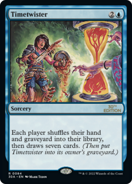 Timetwister (30A-084) [30th Anniversary Edition] MTG Single Wizards of the Coast