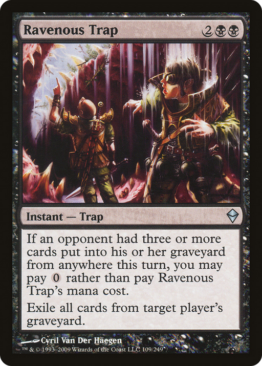 Ravenous Trap (ZEN-109) [Zendikar] MTG Single Wizards of the Coast