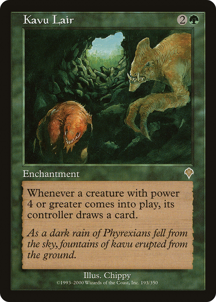 Kavu Lair (INV-193) [Invasion] MTG Single Wizards of the Coast