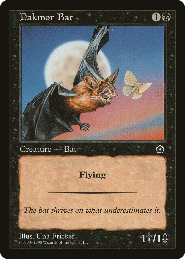 Dakmor Bat (P02-) [Misc] Portal Second Age MTG Single Wizards of the Coast