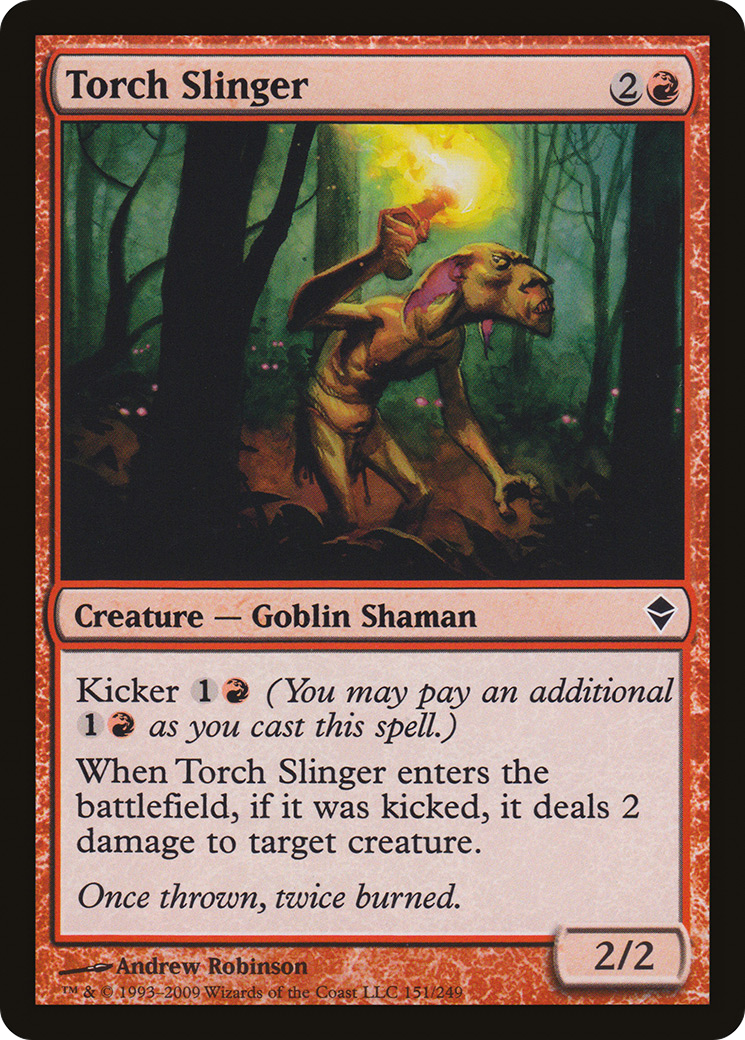 Torch Slinger (ZEN-151) [Zendikar] MTG Single Wizards of the Coast