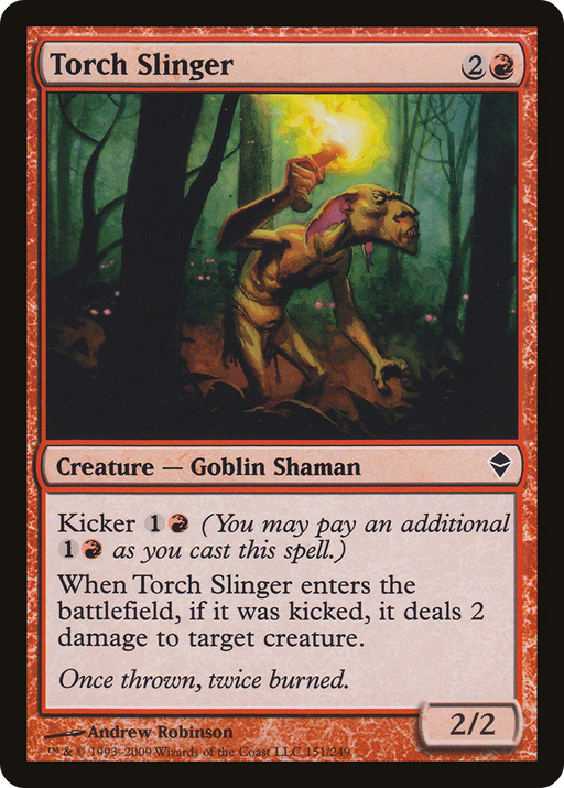 Torch Slinger (ZEN-151) [Zendikar] MTG Single Wizards of the Coast