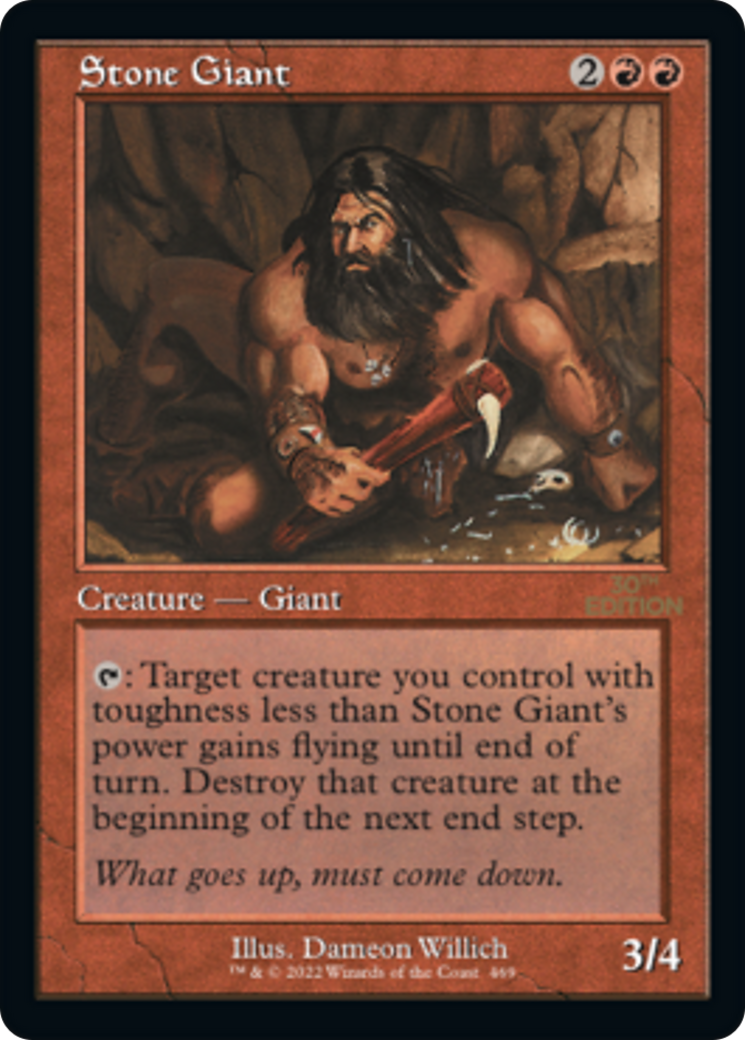 Stone Giant (30A-469) [30th Anniversary Edition] MTG Single Wizards of the Coast