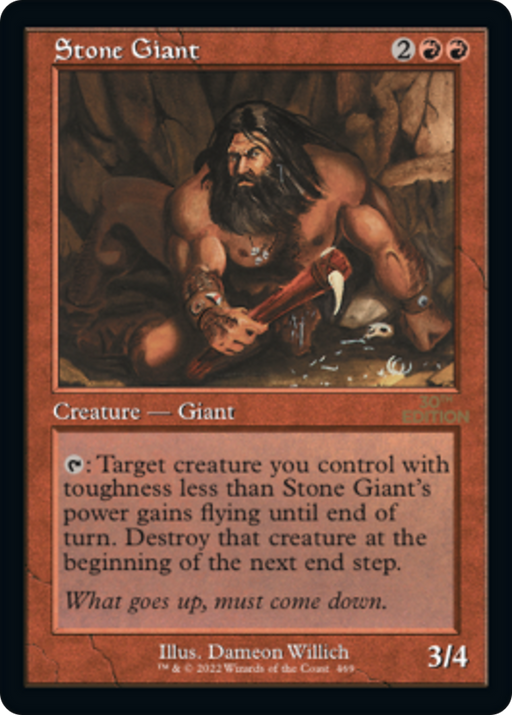 Stone Giant (30A-469) [30th Anniversary Edition] MTG Single Wizards of the Coast