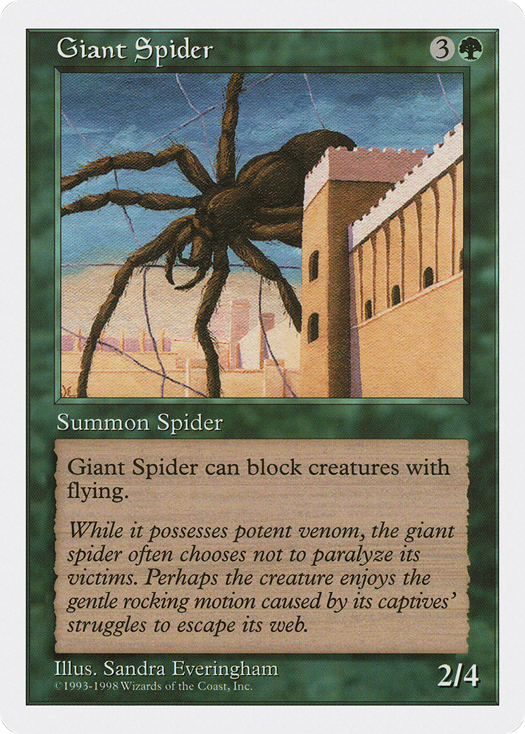 Giant Spider (ATH-056) [Anthologies] MTG Single Wizards of the Coast