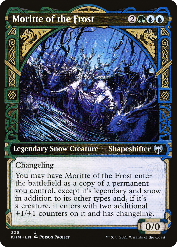 Moritte of the Frost (KHM-328) [Kaldheim] (Showcase) MTG Single Wizards of the Coast