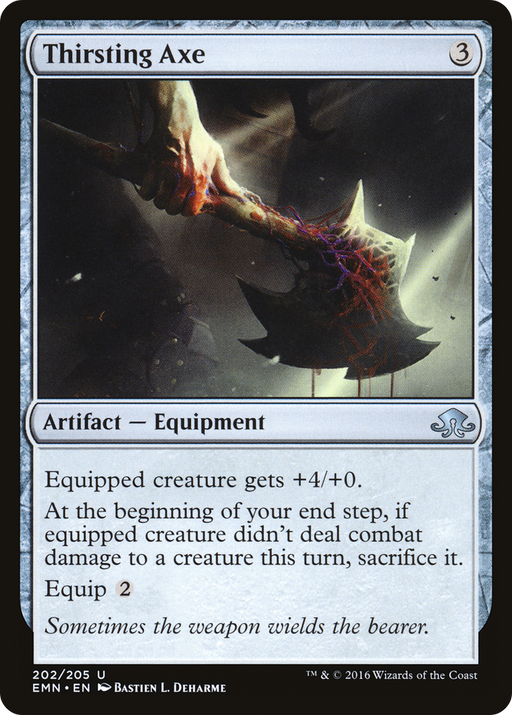 Thirsting Axe (EMN-202) [Eldritch Moon] MTG Single Wizards of the Coast
