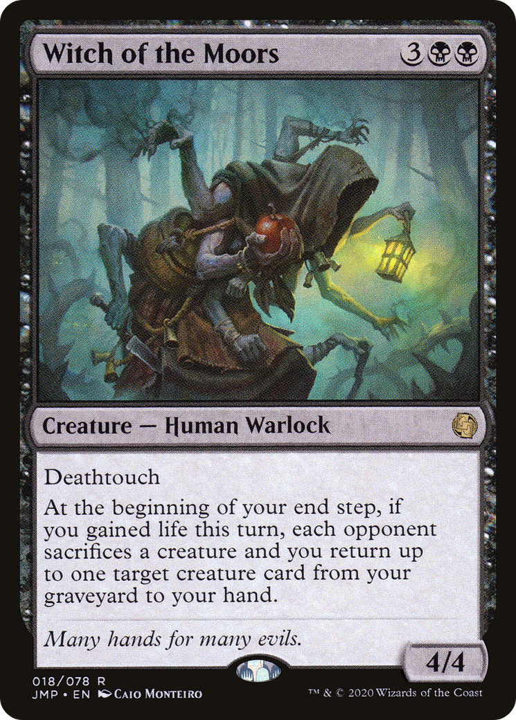 Witch of the Moors (JMP-018) [Jumpstart] MTG Single Wizards of the Coast