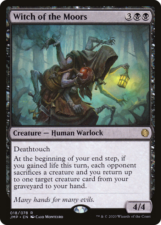 Witch of the Moors (JMP-018) [Jumpstart] MTG Single Wizards of the Coast