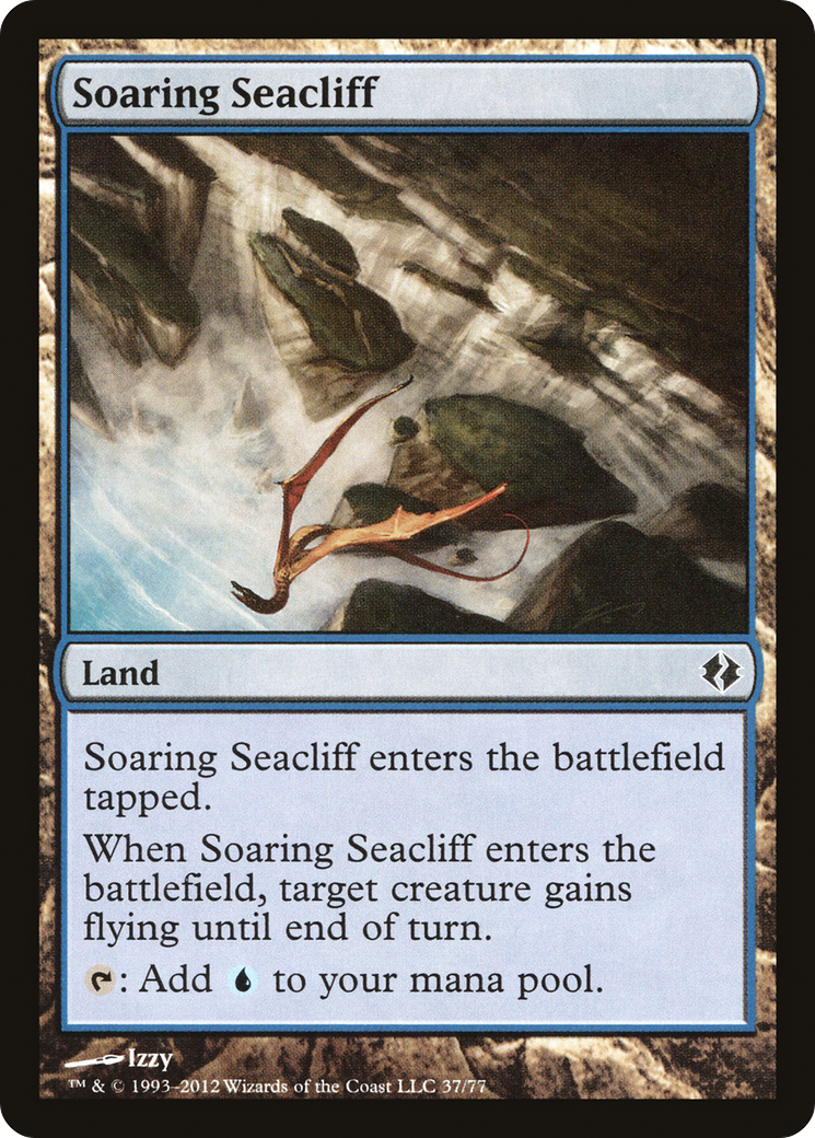 Soaring Seacliff (DDI-037) [Misc] Duel Decks: Venser vs. Koth MTG Single Wizards of the Coast
