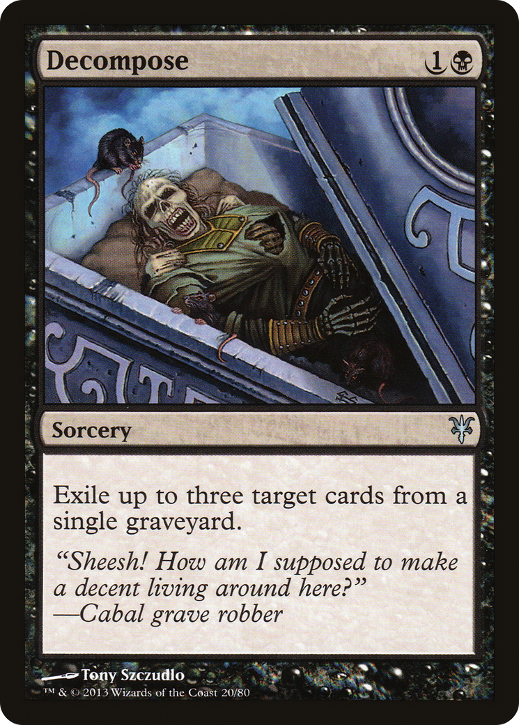 Decompose (DDK-020) [Misc] Duel Decks: Sorin vs. Tibalt MTG Single Wizards of the Coast