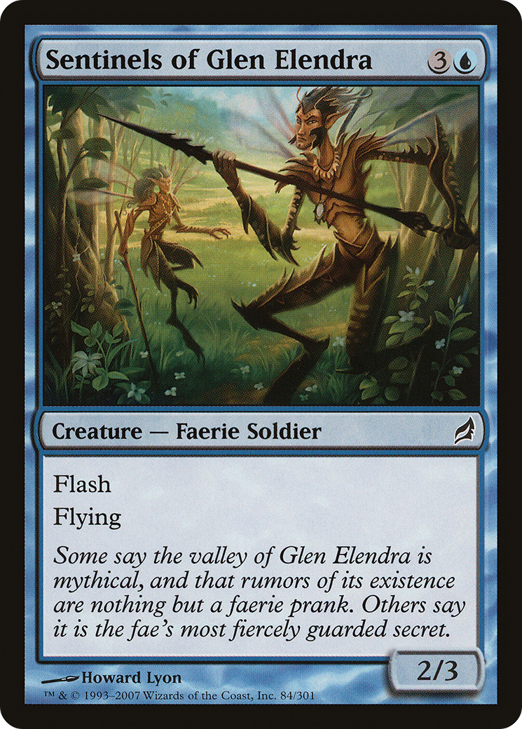 Sentinels of Glen Elendra (LRW-084) [Lorwyn] MTG Single Wizards of the Coast
