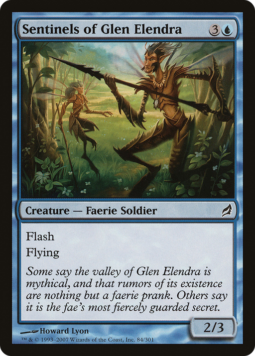 Sentinels of Glen Elendra (LRW-084) [Lorwyn] MTG Single Wizards of the Coast