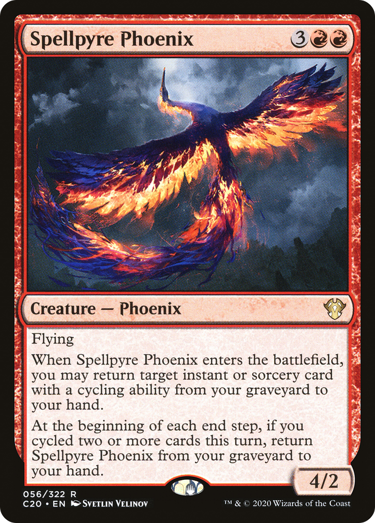 Spellpyre Phoenix (C20-056) [Commander 2020] MTG Single Wizards of the Coast