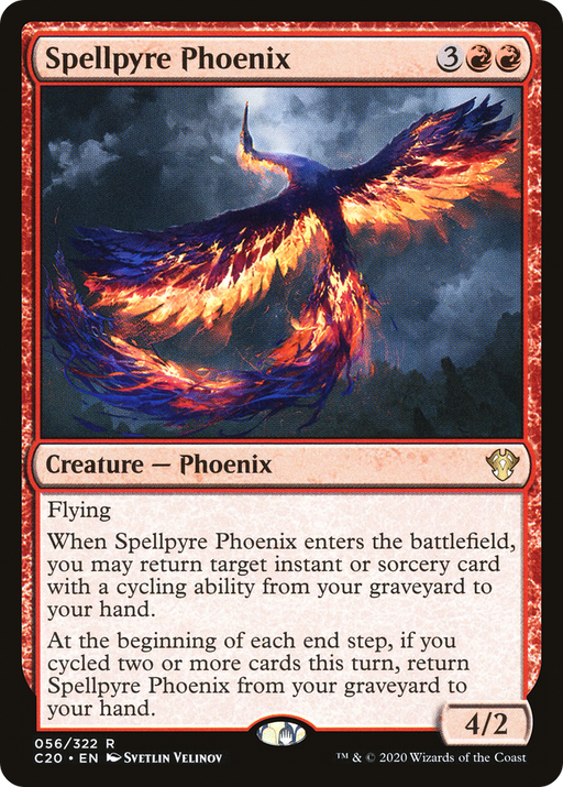 Spellpyre Phoenix (C20-056) [Commander 2020] MTG Single Wizards of the Coast