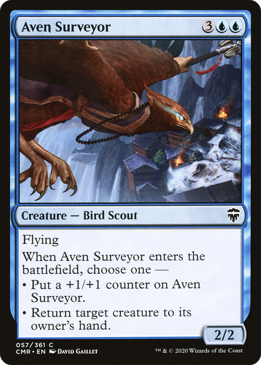 Aven Surveyor (CMR-057) [Commander Legends] MTG Single Wizards of the Coast
