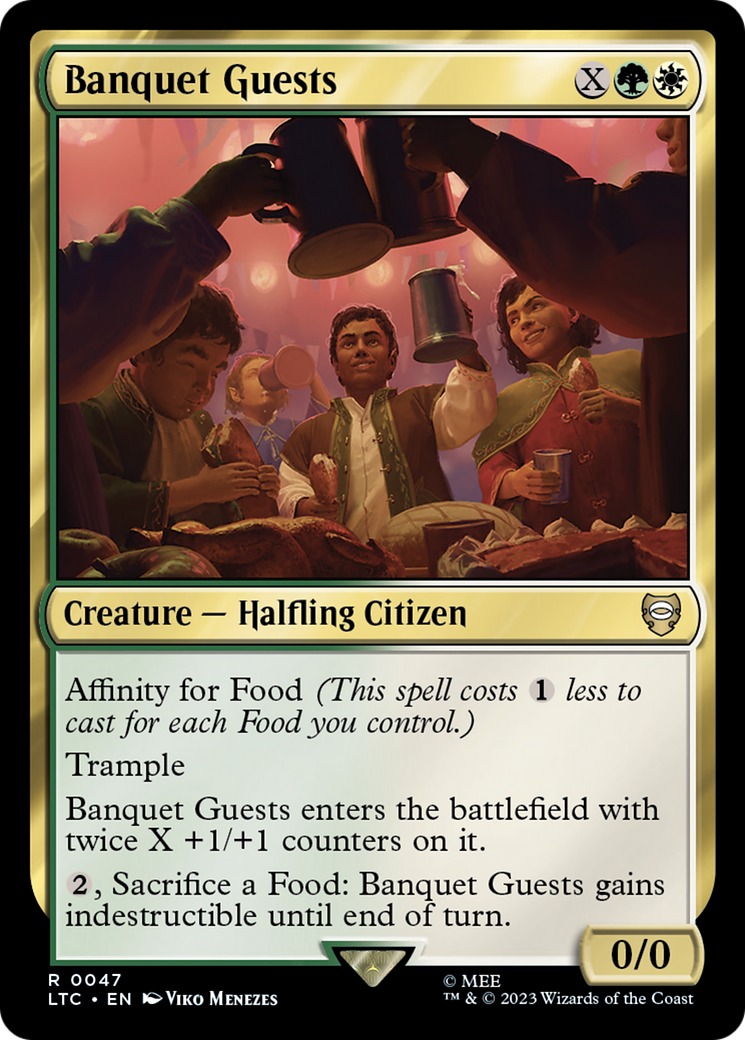 Banquet Guests (LTC-047) [Tales of Middle-earth Commander] MTG Single Wizards of the Coast