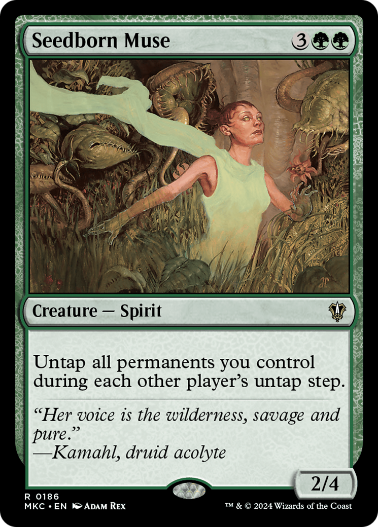Seedborn Muse (MKC-186) [Murders at Karlov Manor Commander] MTG Single Wizards of the Coast