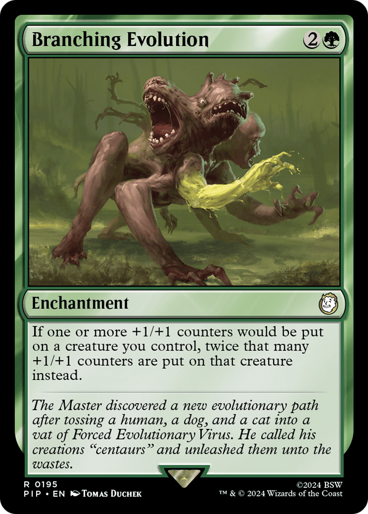 Branching Evolution (PIP-195) [Fallout] MTG Single Wizards of the Coast