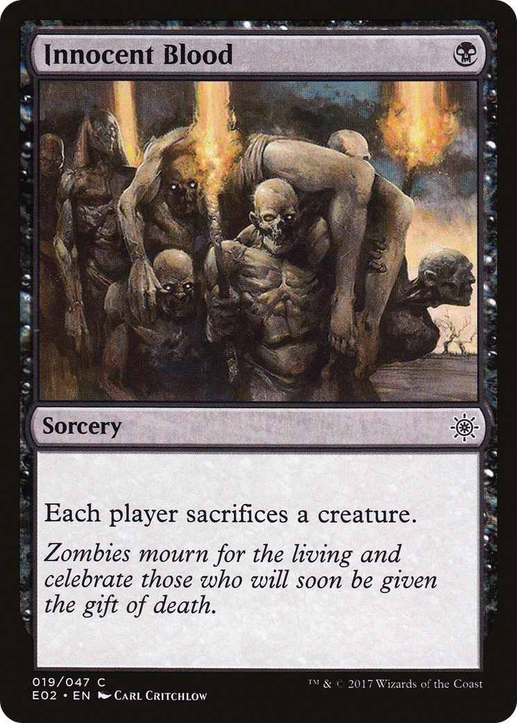 Innocent Blood (E02-019) [Misc] Explorers of Ixalan MTG Single Wizards of the Coast