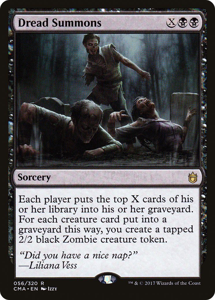 Dread Summons (CMA-056) [Commander Anthology] MTG Single Wizards of the Coast
