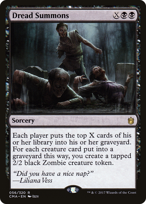 Dread Summons (CMA-056) [Commander Anthology] MTG Single Wizards of the Coast