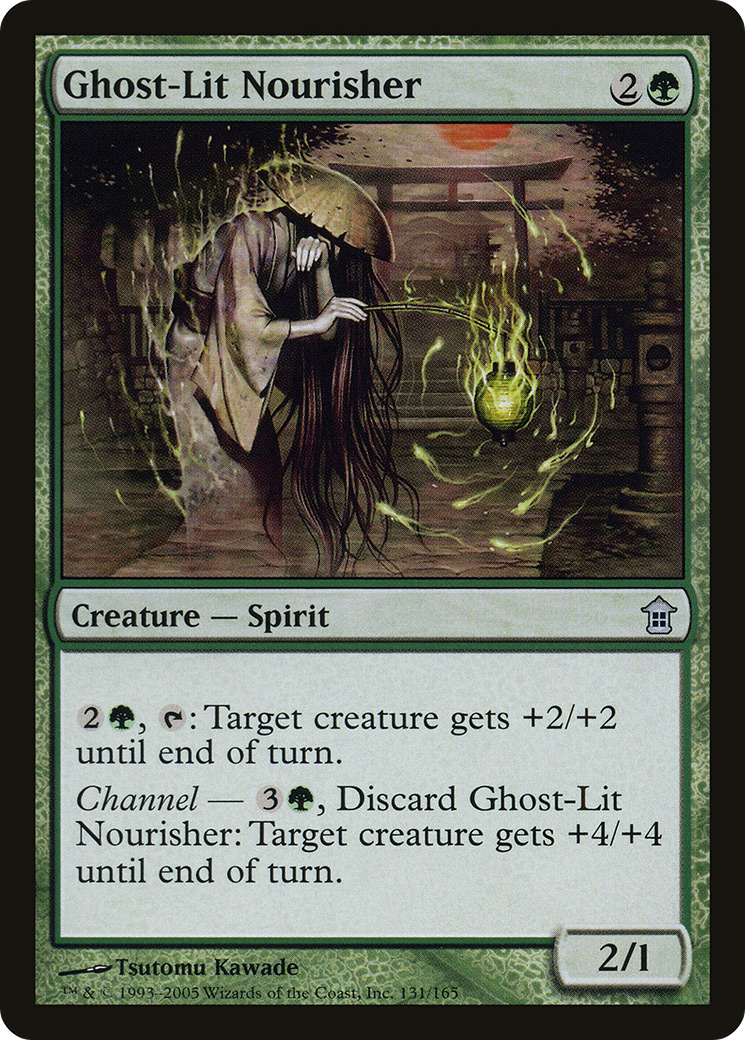 Ghost-Lit Nourisher (SOK-131) [Saviors of Kamigawa] MTG Single Wizards of the Coast