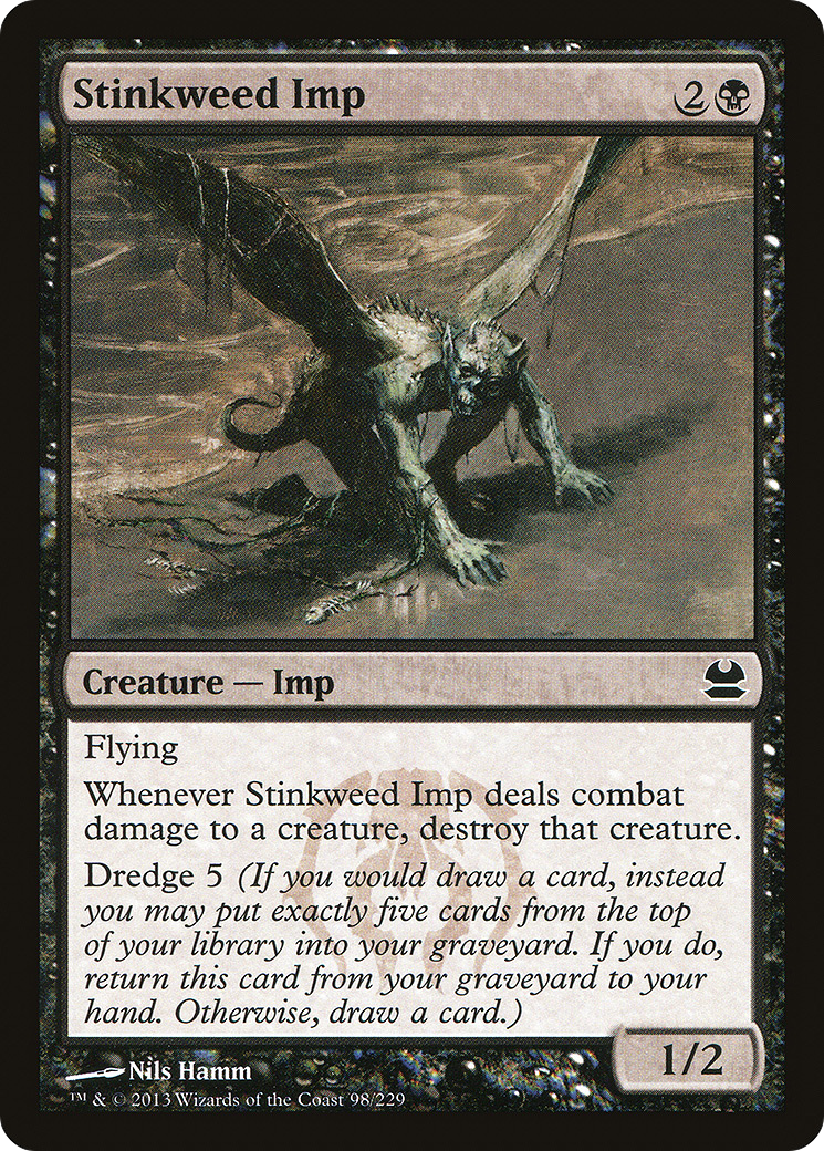 Stinkweed Imp (MMA-098) [Modern Masters] Foil MTG Single Modern Masters