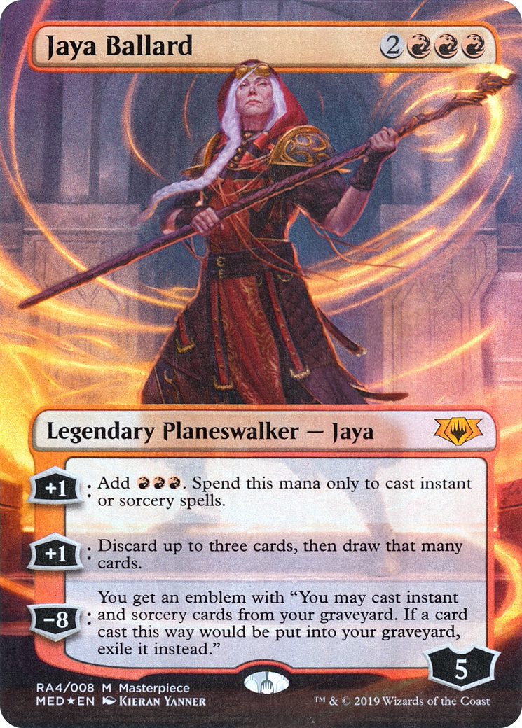 Jaya Ballard (MED2-RA4) [Misc] Mythic Edition (Borderless) Foil MTG Single Wizards of the Coast