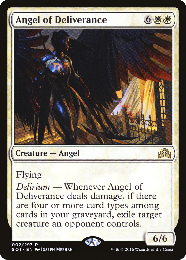 Angel of Deliverance (SOI-002) [Shadows over Innistrad] Foil MTG Single Wizards of the Coast