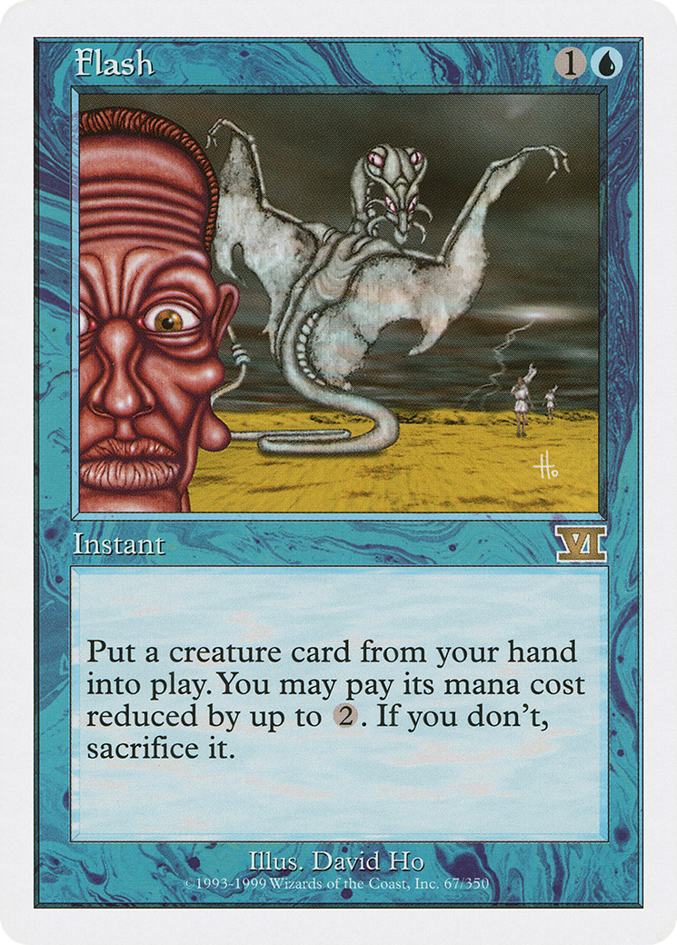 Flash (6ED-067) [Classic Sixth Edition] MTG Single Wizards of the Coast