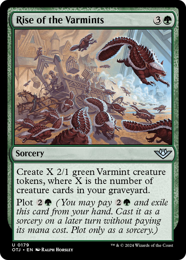 Rise of the Varmints (OTJ-179) [Outlaws of Thunder Junction] MTG Single Wizards of the Coast