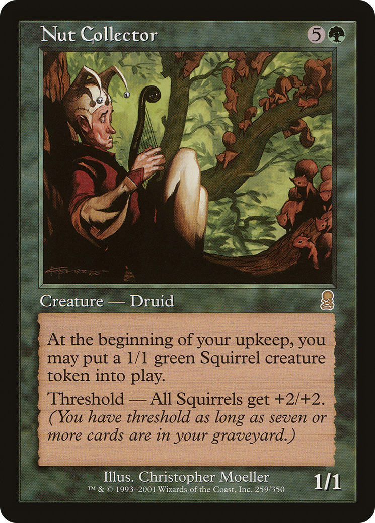 Nut Collector (ODY-259) [Odyssey] Foil MTG Single Wizards of the Coast