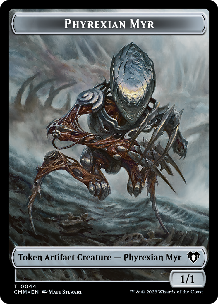 Phyrexian Myr (TCMM-044) [Tokens] Commander Masters Tokens MTG Single Wizards of the Coast