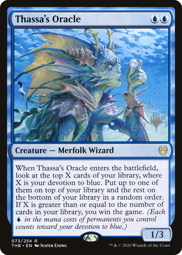 Thassa's Oracle (PPTHB-073) [Theros Beyond Death Promos] MTG Single Wizards of the Coast