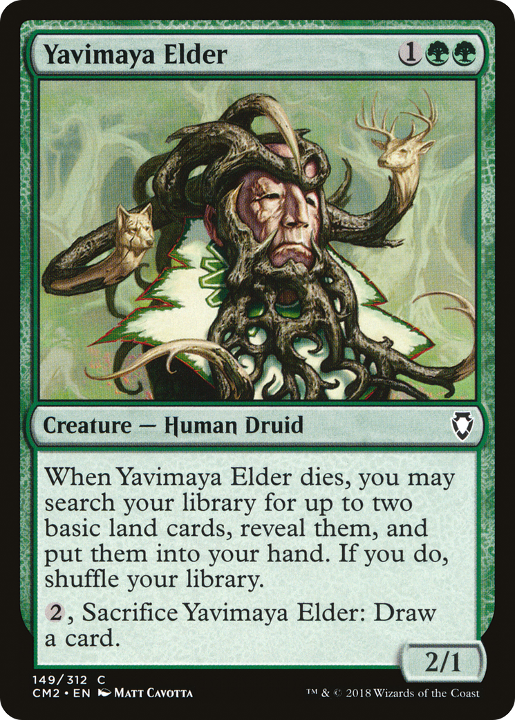 Yavimaya Elder (CM2-149) [Commander Anthology Volume II] MTG Single Wizards of the Coast