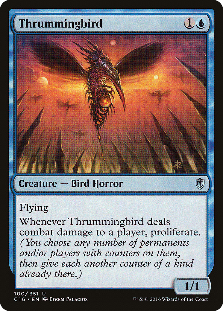 Thrummingbird (C16-100) [Commander 2016] MTG Single Wizards of the Coast