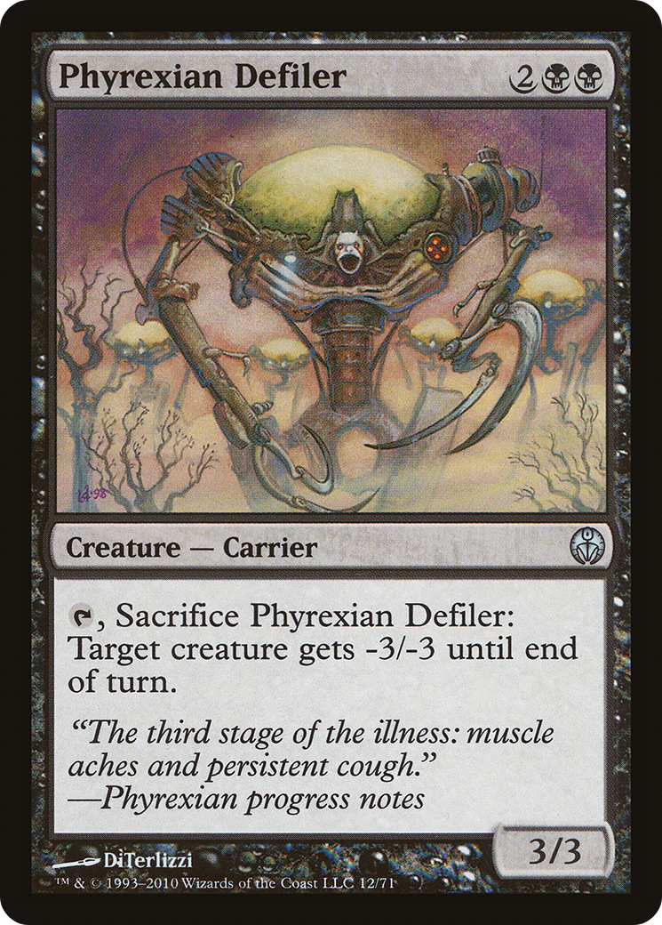 Phyrexian Defiler (DDE-012) [Misc] Duel Decks: Phyrexia vs. the Coalition MTG Single Wizards of the Coast