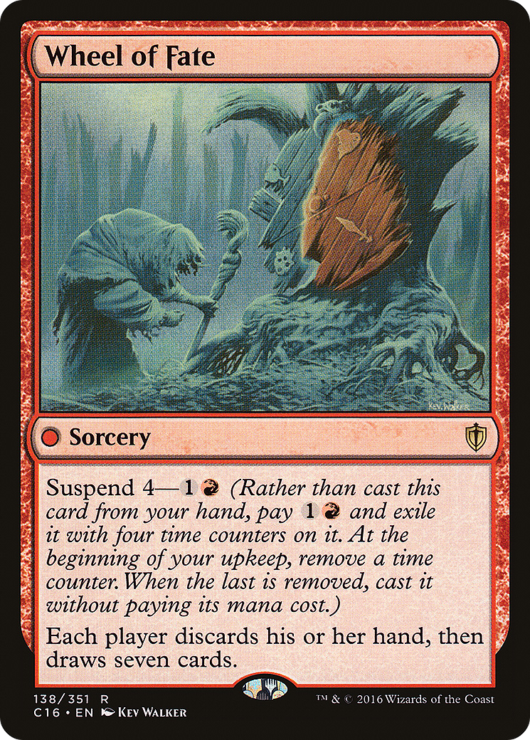 Wheel of Fate (C16-138) [Commander 2016] MTG Single Wizards of the Coast